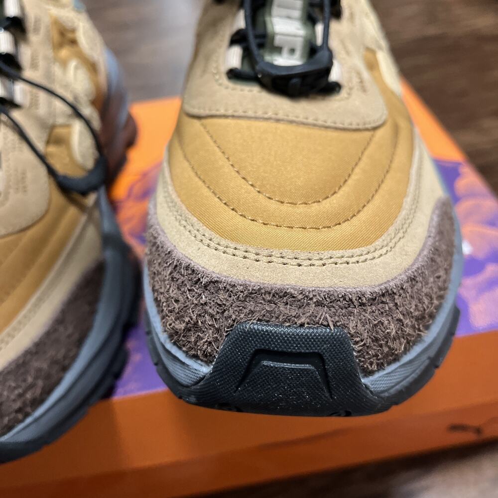 Size 10- PUMA Men’s Nano Pam Perks & Mini Mid BIO/VERSE Brown Hiking 387037 - Picture 5 of 11